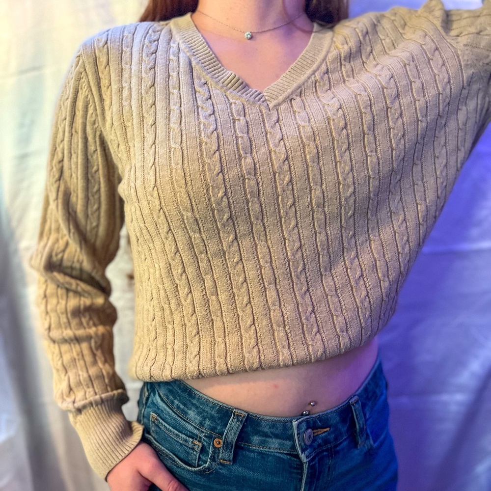 CREAM SONOMA SWEATER